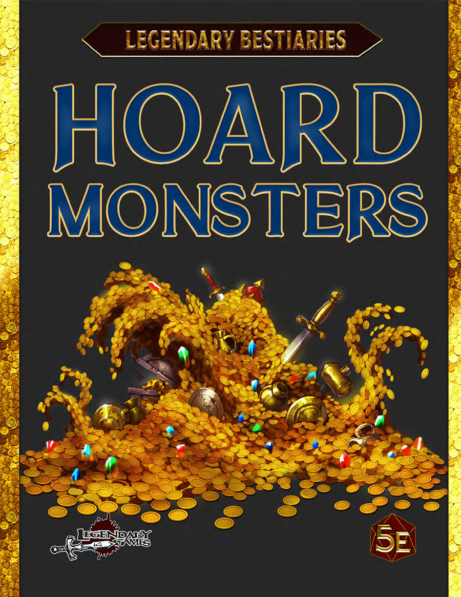 Legendary Bestiaries 5E: Hoard Monsters (PB)
