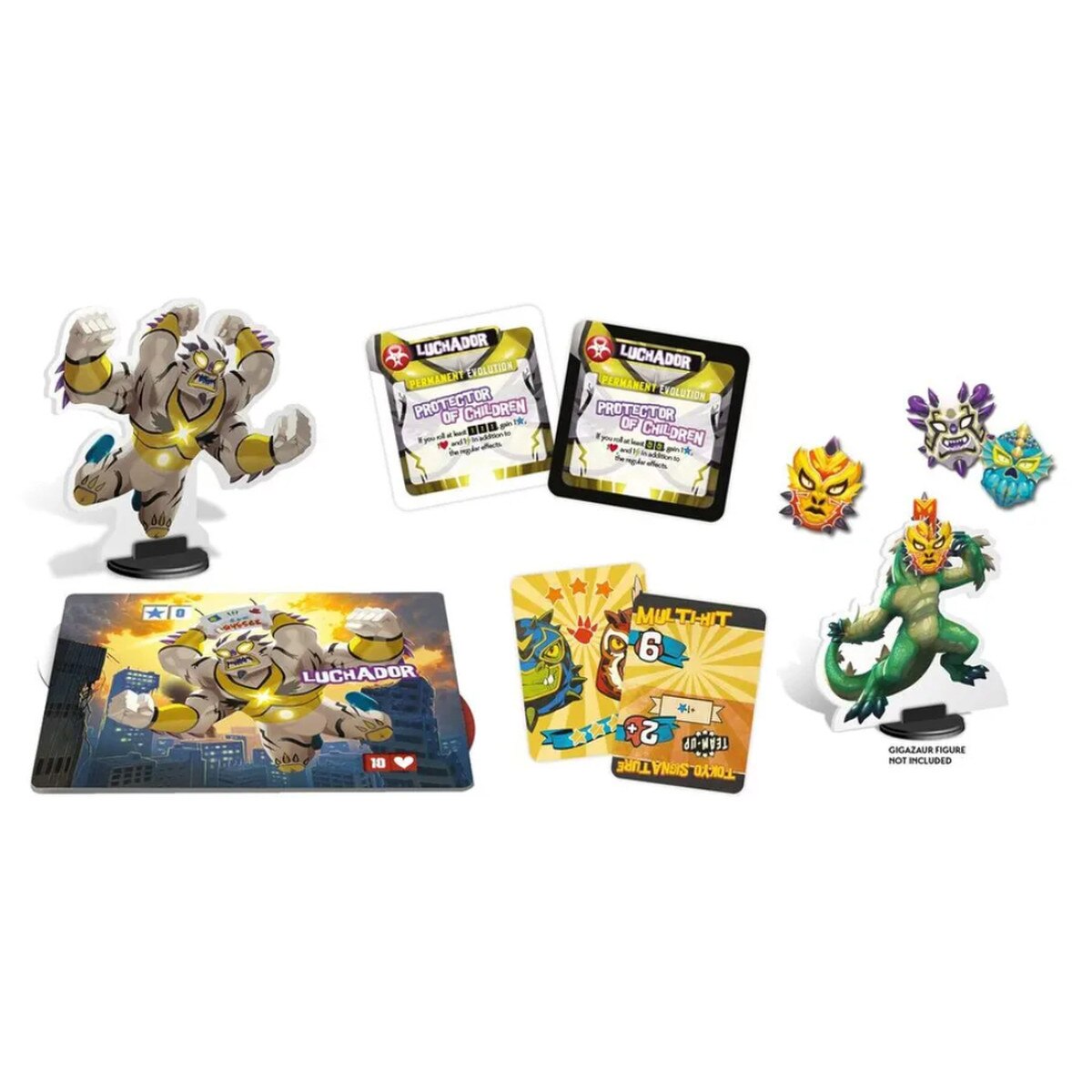 King of Tokyo: Luchador Monster Pack