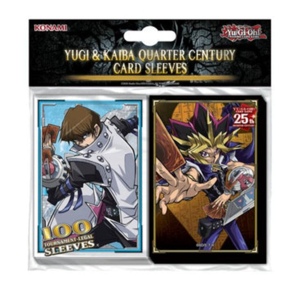 Yu-Gi-Oh! Yugi &amp; Kaiba Quarter Century Card Sleeves