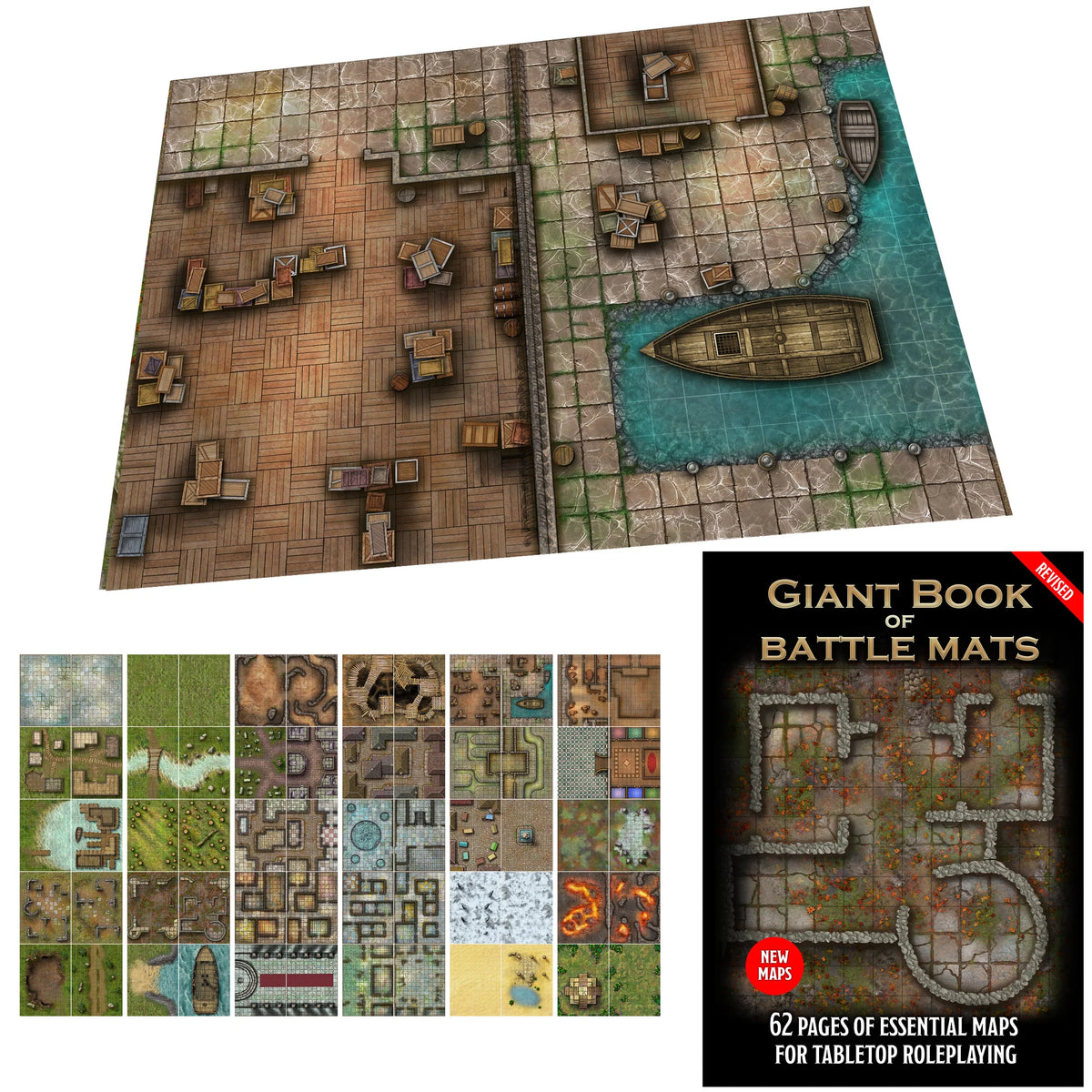 Giant Book of Battle Mats (Revised)