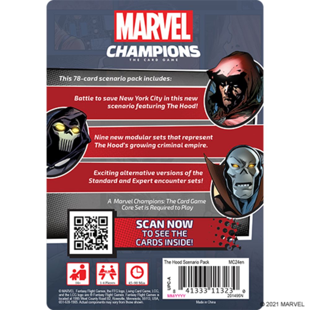 Marvel Champions LCG - The Hood Scenario Pack