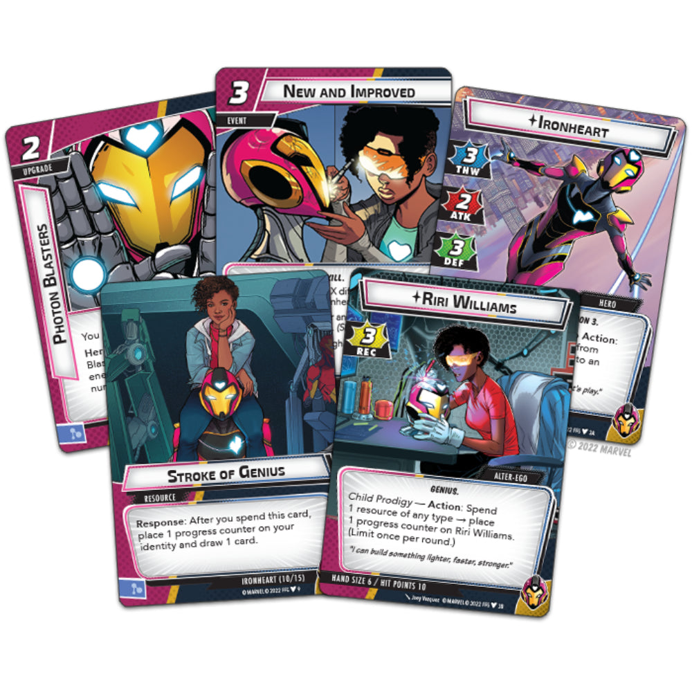 Marvel Champions LCG - Iron Heart Hero Pack