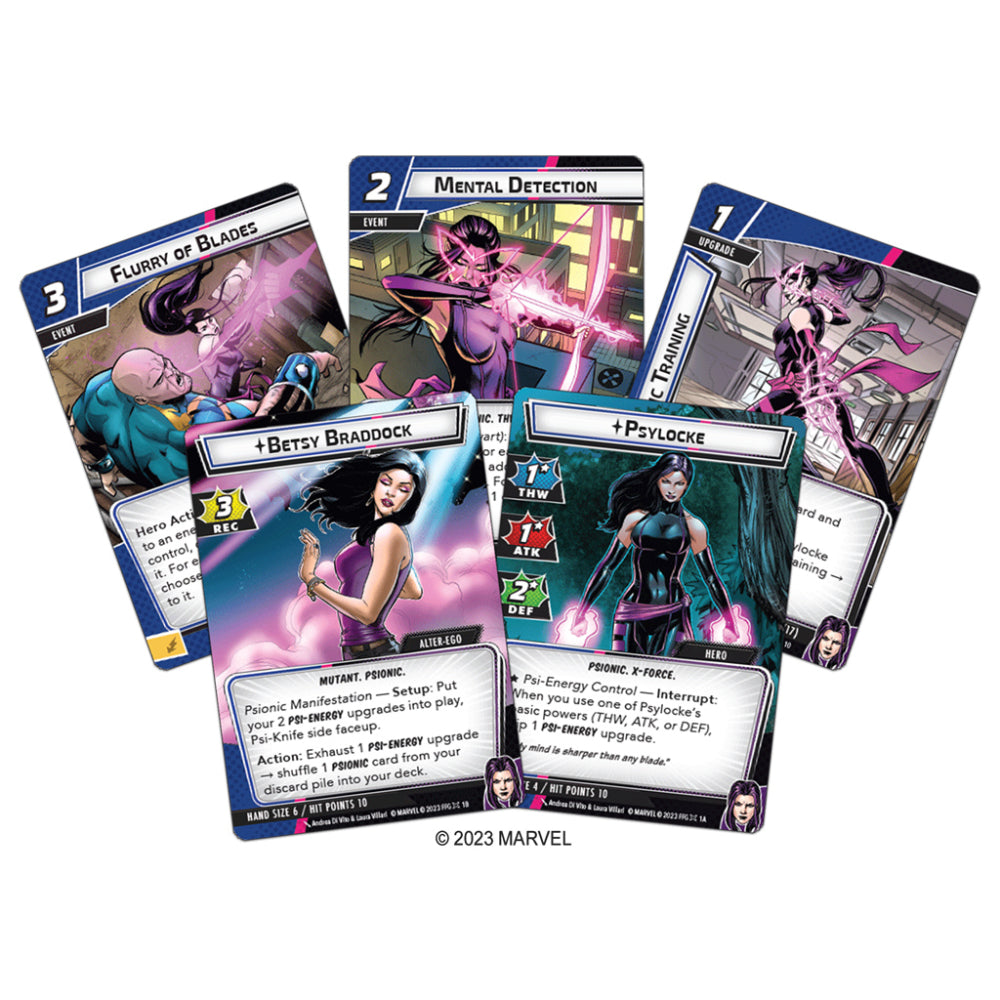 Marvel Champions LCG - Psylocke Hero Pack