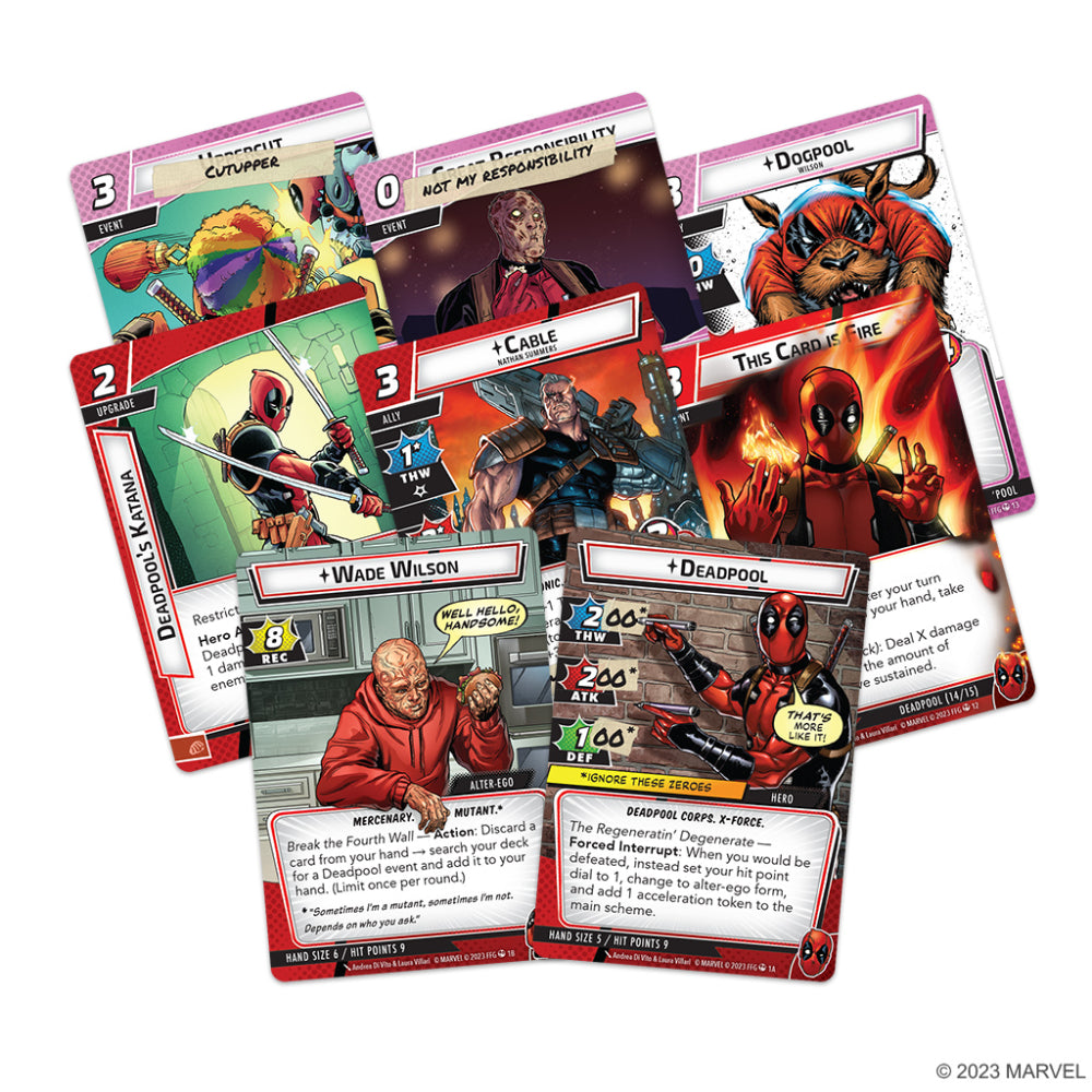 Marvel Champions - Deadpool Expanded Hero Pack