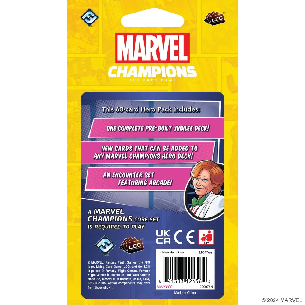 Marvel Champions LCG - Jubilee Hero Pack