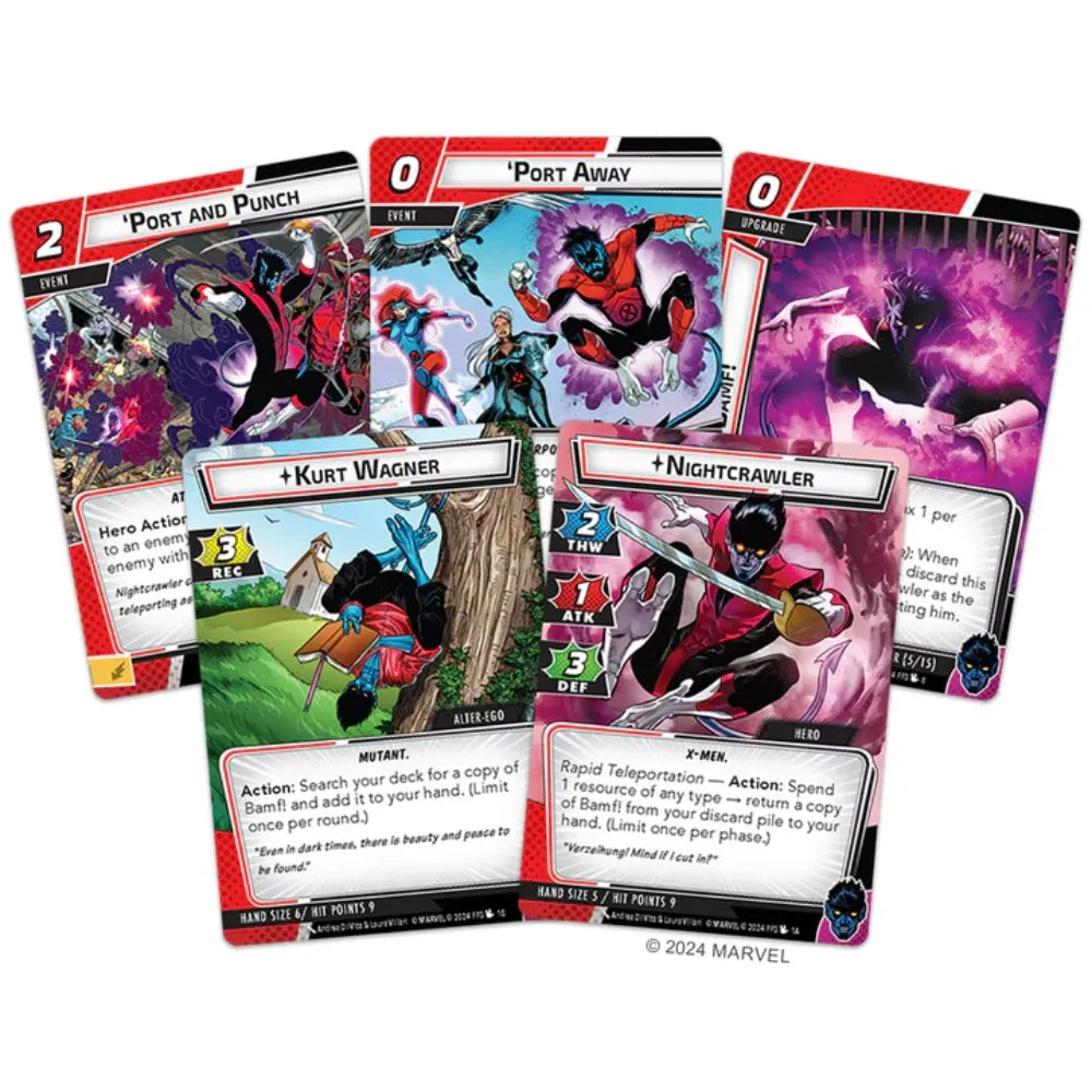 Marvel Champions LCG - Nightcrawler Hero Pack