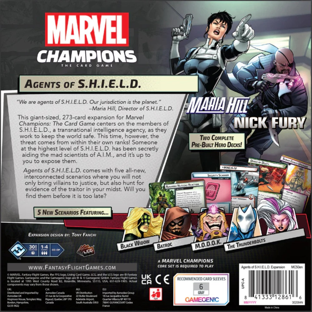 Marvel Champions LCG - Agents of S.H.I.E.L.D Expansion