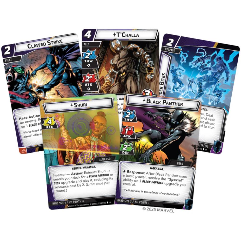 Marvel Champions Lcg - Black Panther Hero Pack