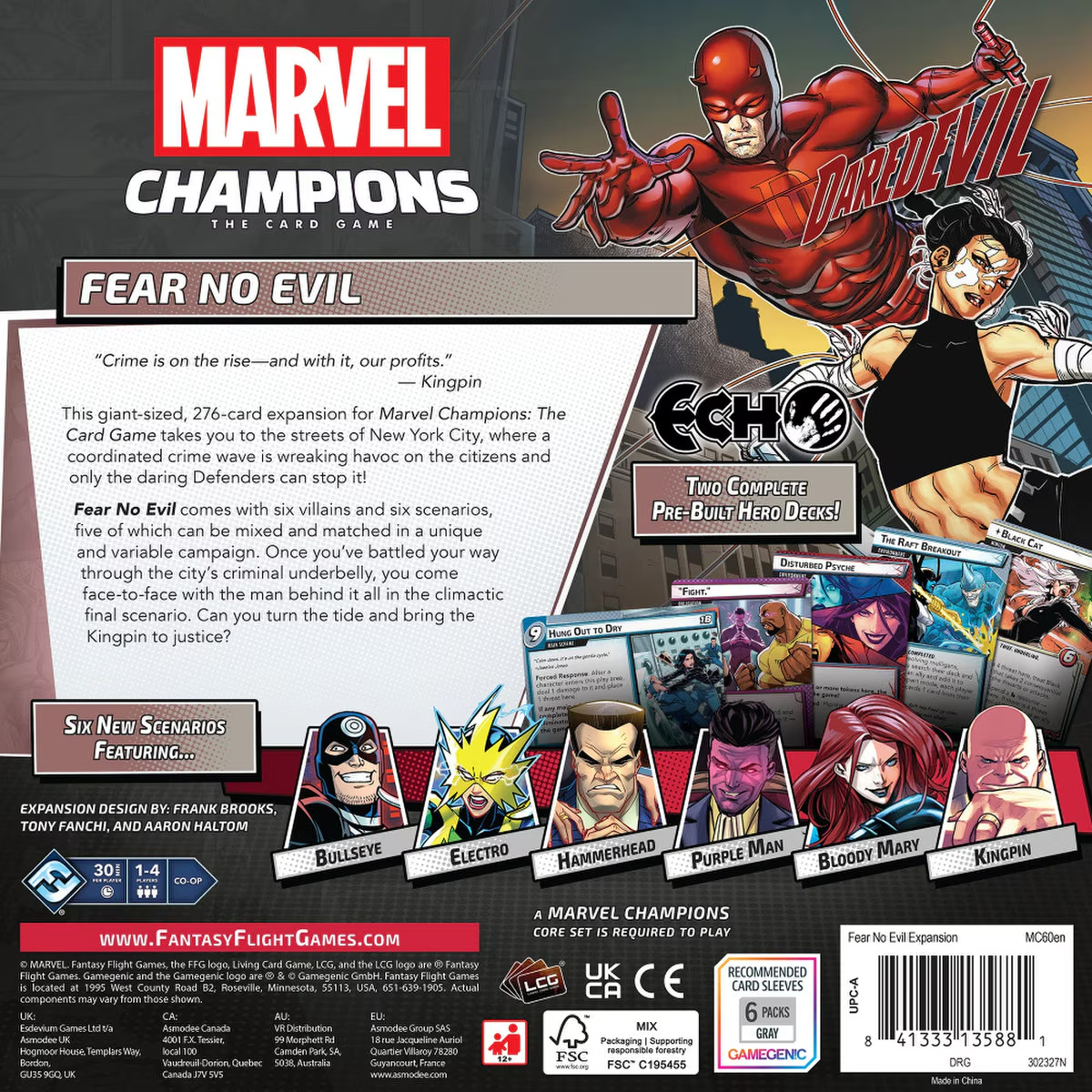 Marvel Champions LCG - Fear no Evil Expansion