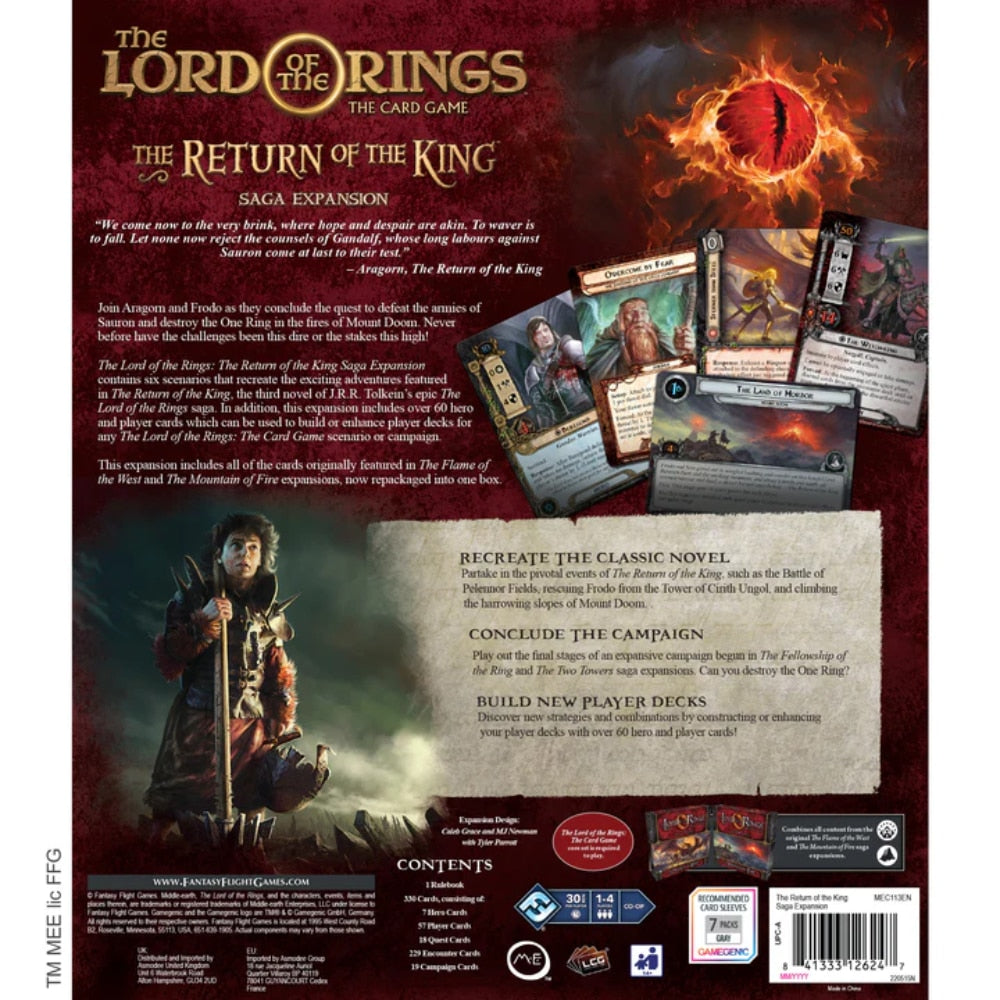 Lord of the Rings LCG - Return of the King Saga Expansion