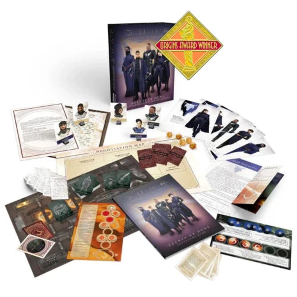 DUNE: ADVENTURES IN THE IMPERIUM RPG - AGENTS OF DUNE BOX