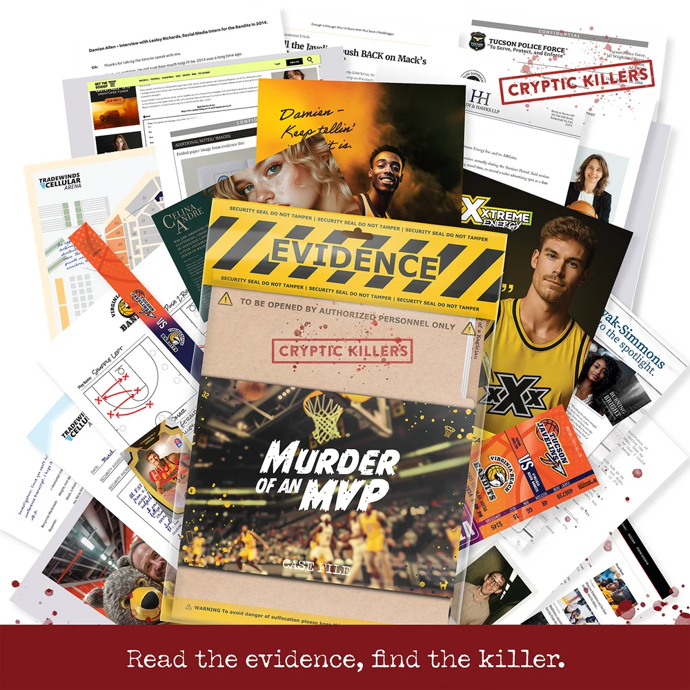 Cryptic Killers: Murder of an MVP