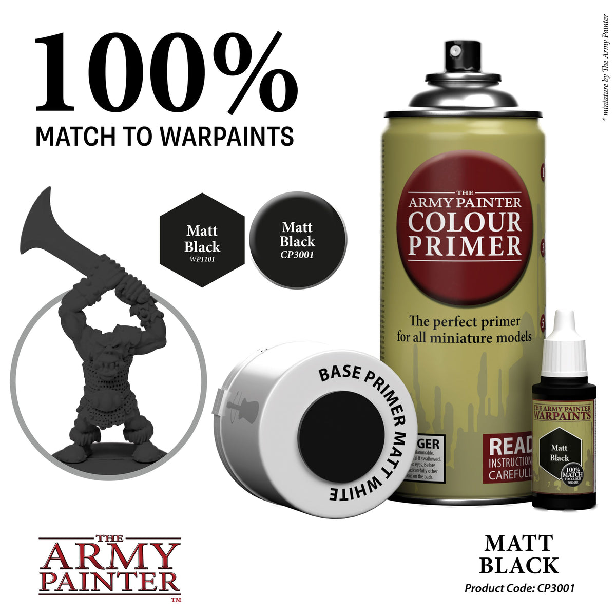 Colour Primer - Matt Black