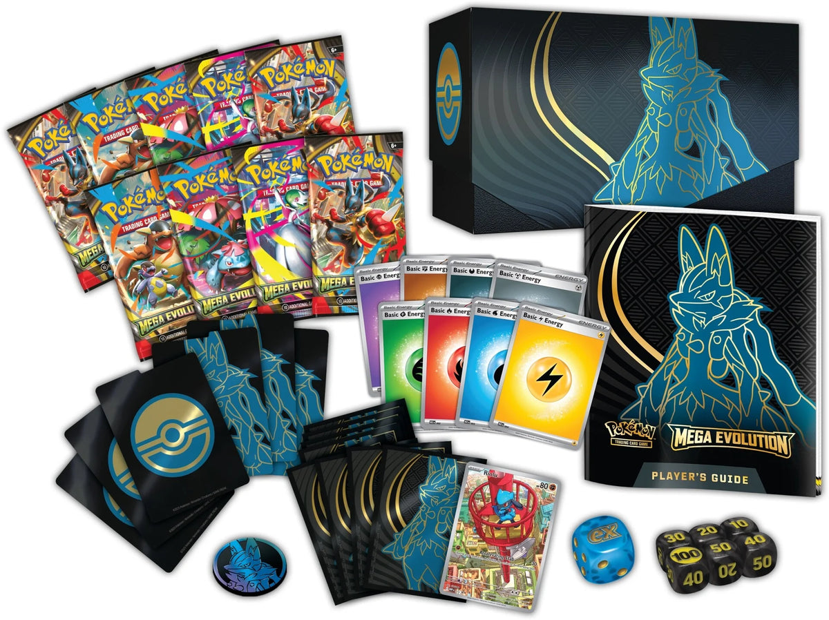 Pokémon TCG: Mega Evolution: Elite Trainer Box | Lucario