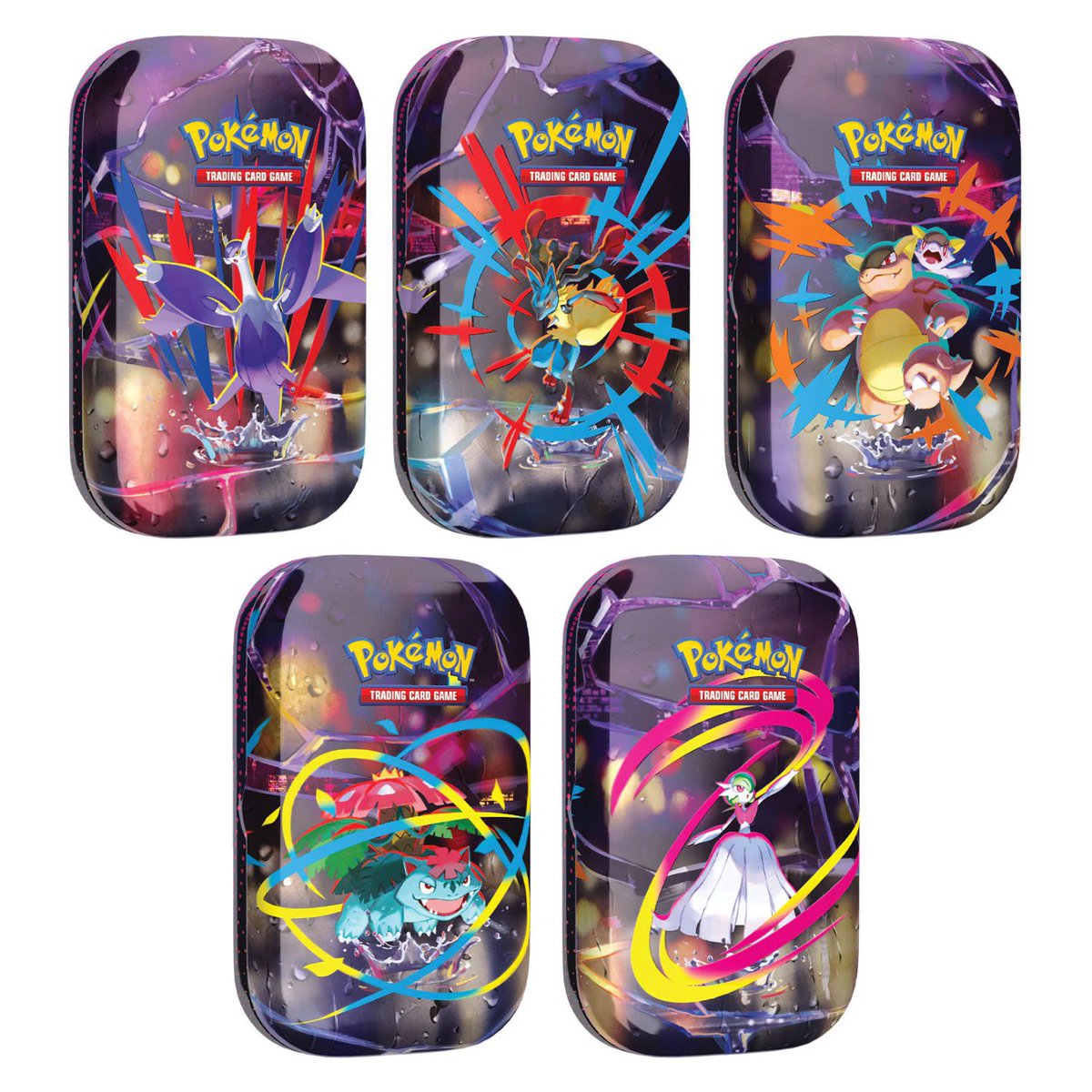 Pokemon TCG: Mega Evolution: Mega Heroes Mini Tin | 1 At Random