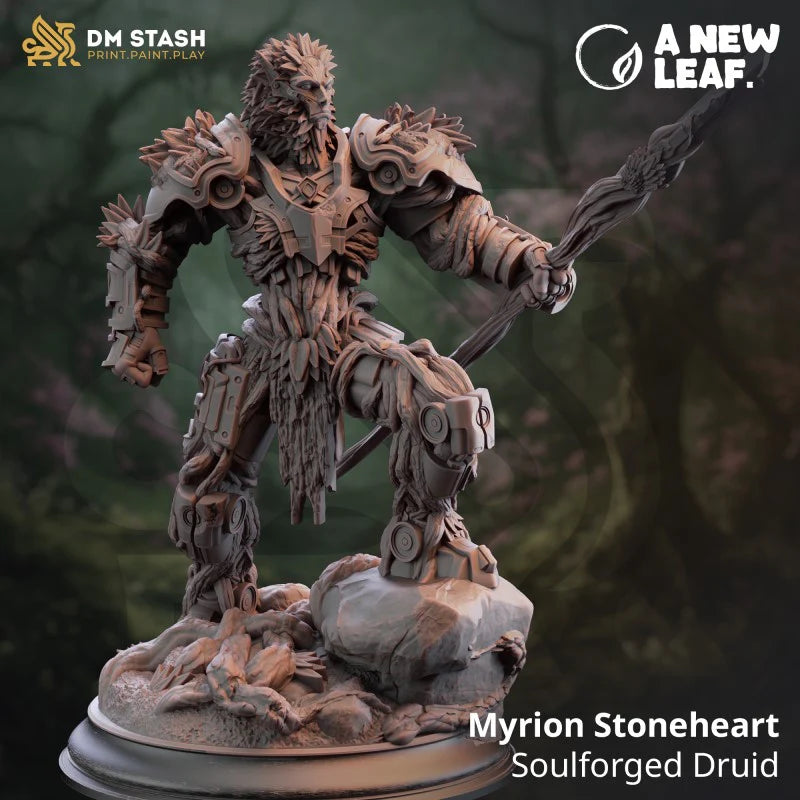 Miniature Myrion Stoneheart - Soulforged Druid