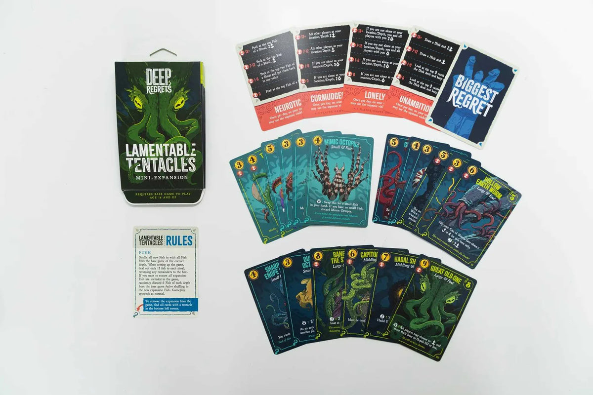 Deep Regrets: Lamentable Tentacles Mini Expansion