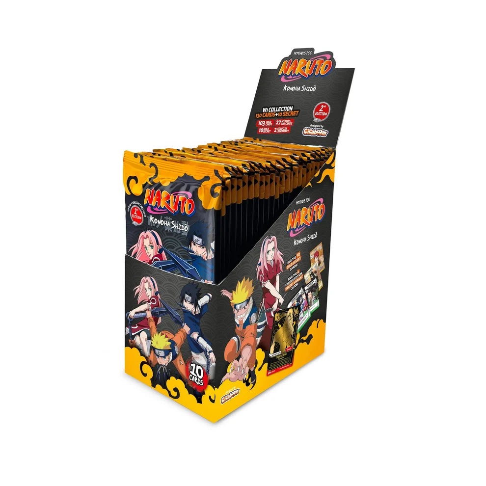 Naruto Mythos TCG | 2nd Edition Konoha Shido Booster Box
