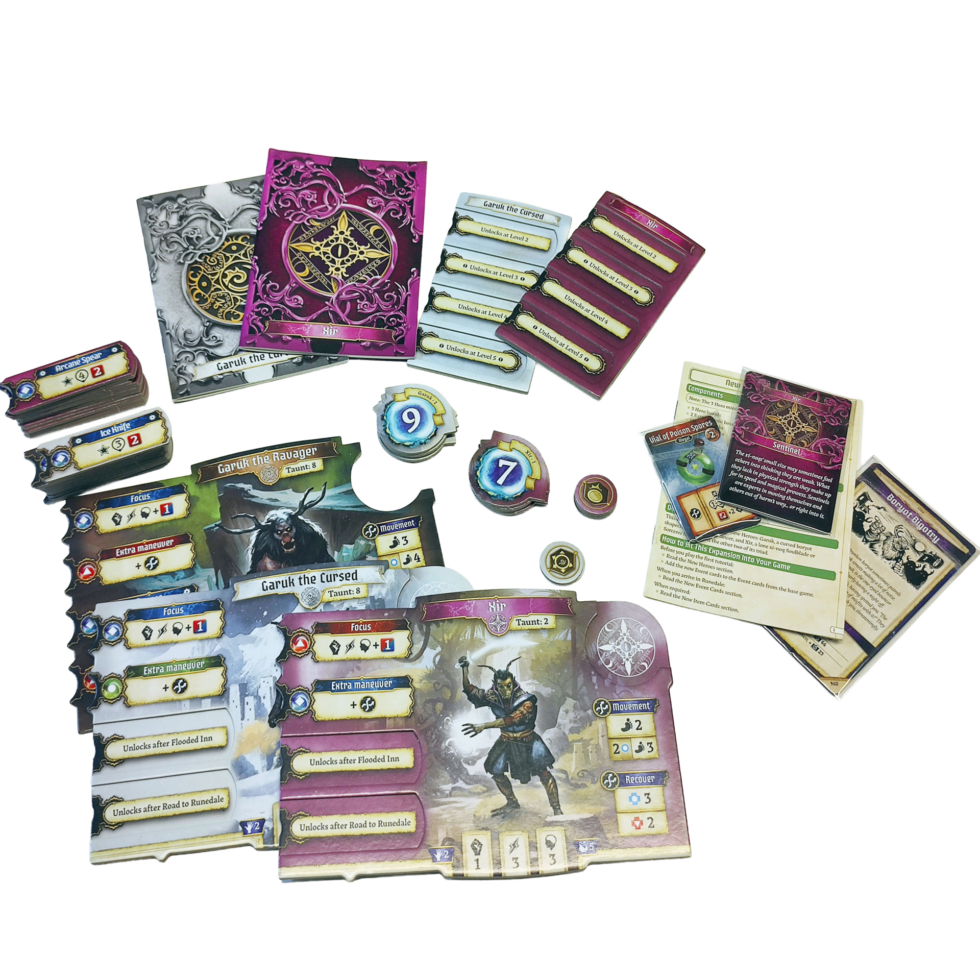 Agemonia: New Heroes Expansion