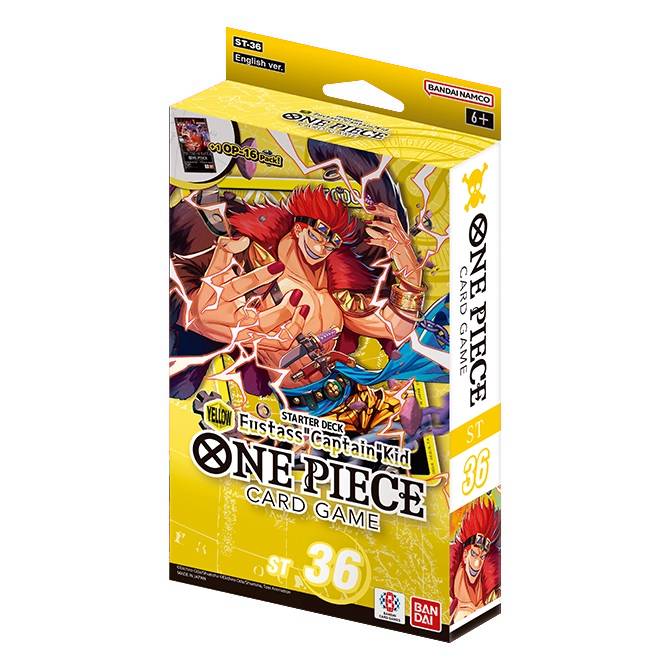 ONE PIECE TCG: STARTER DECK (ST-36) - Eustass "Captain Kid"