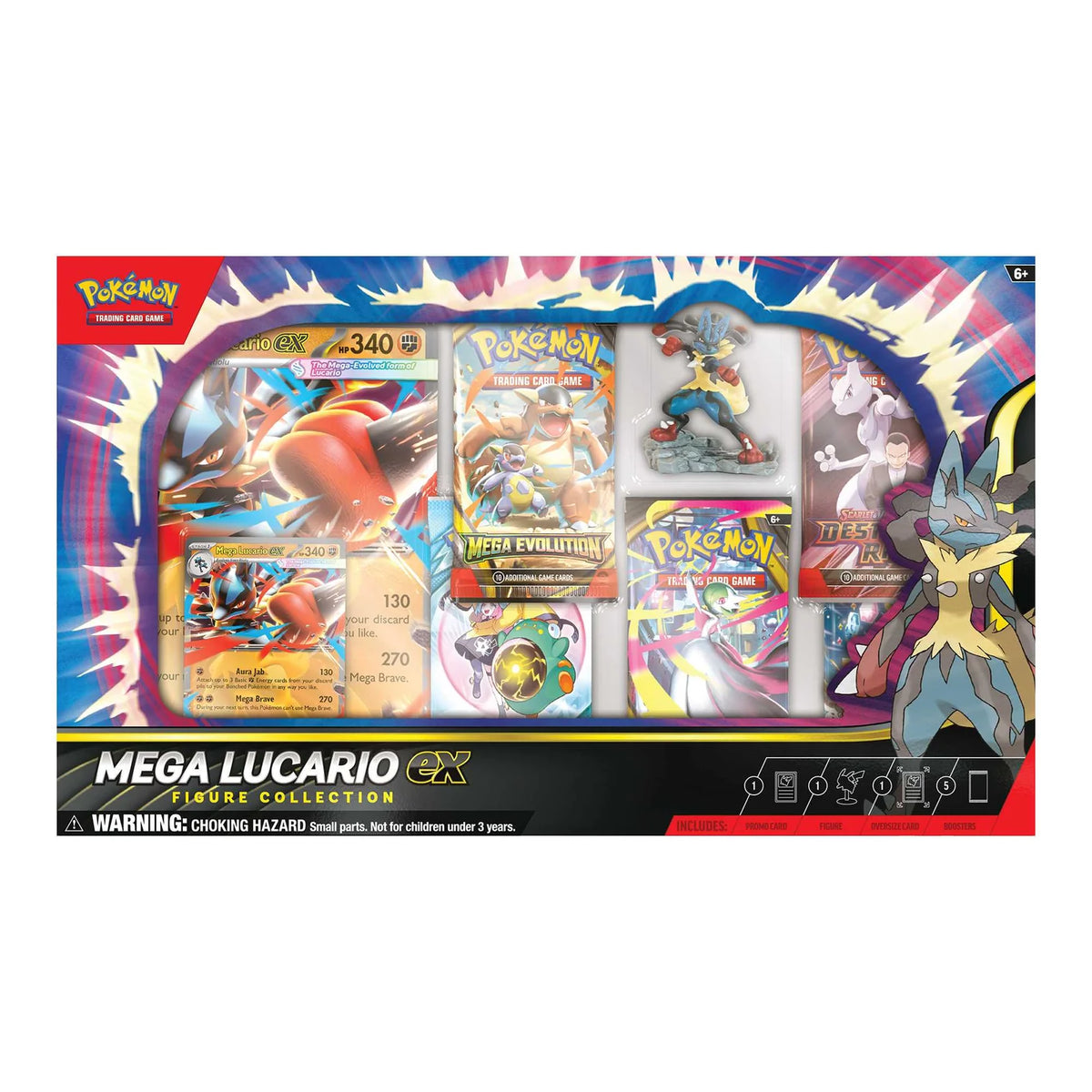 Pokemon Mega Lucario ex Figure Collection