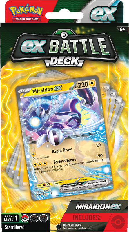 Pokemon Ex Battle Deck - Miraidon ex