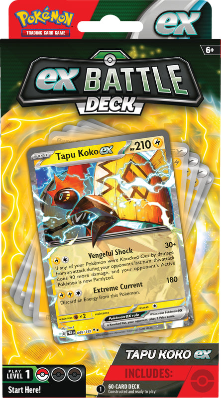 Pokemon Ex Battle Deck - Tapu Koko ex