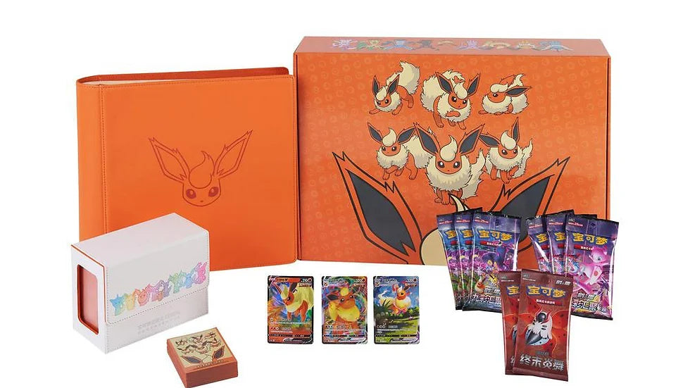 Pokemon Chinese | Scarlet & Violet - Flareon Premium Gift Box