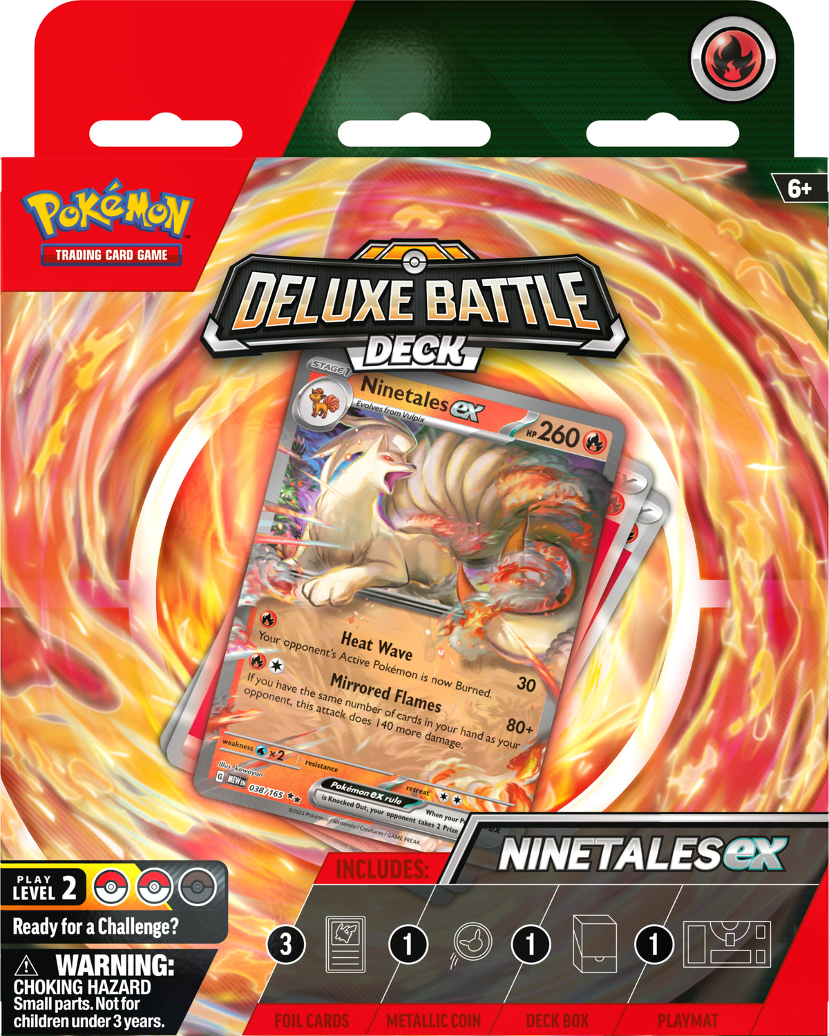 Pokémon Deluxe Battle Deck | Ninetales ex
