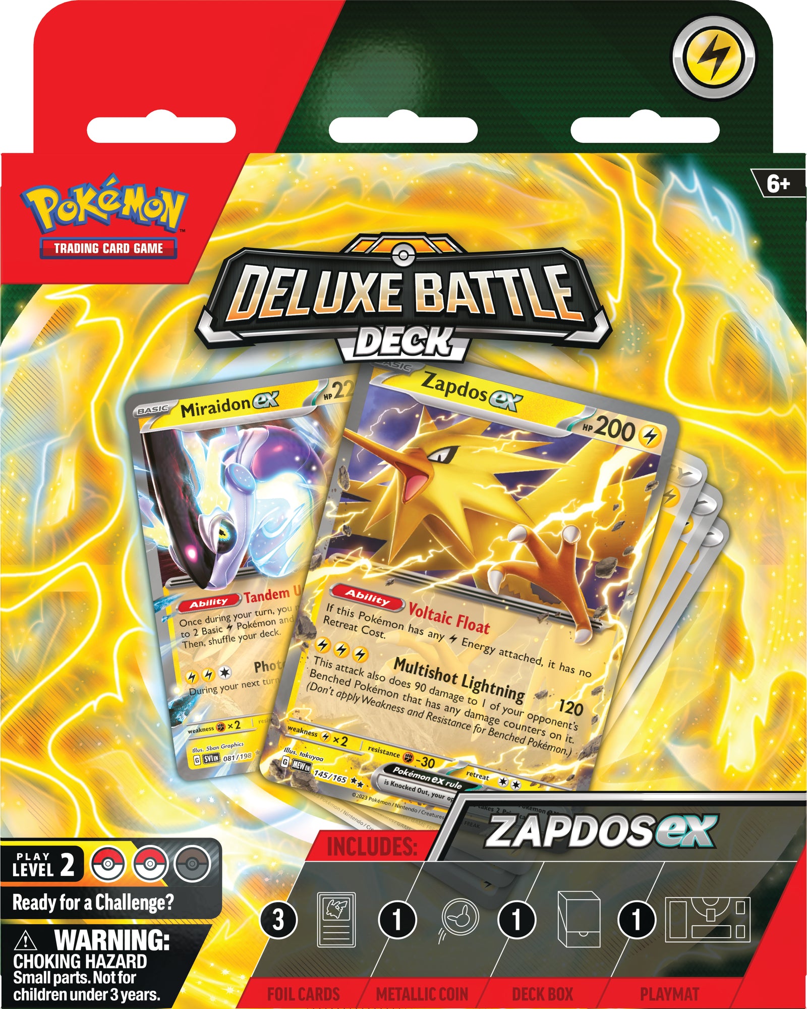 Pok mon Deluxe Battle Deck Zapdos Ex Level Up Store pok-mon-deluxe-battle-deck-zapdos-ex-level-up-store