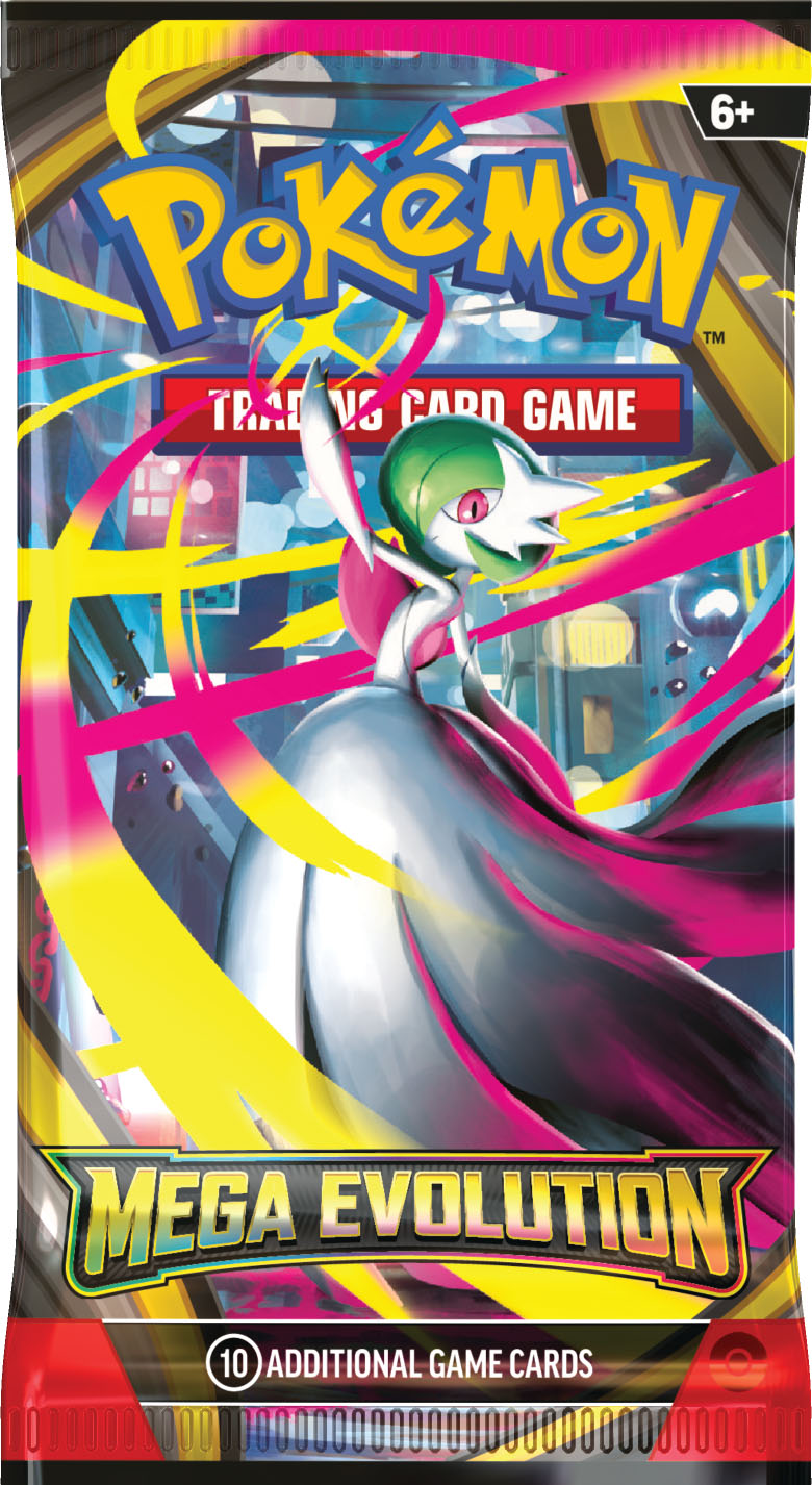 Pokmon TCG: Mega Evolution Booster Pack - Level Up Store Pokmon TCG: Mega Evolution Booster Pack - Level Up Store