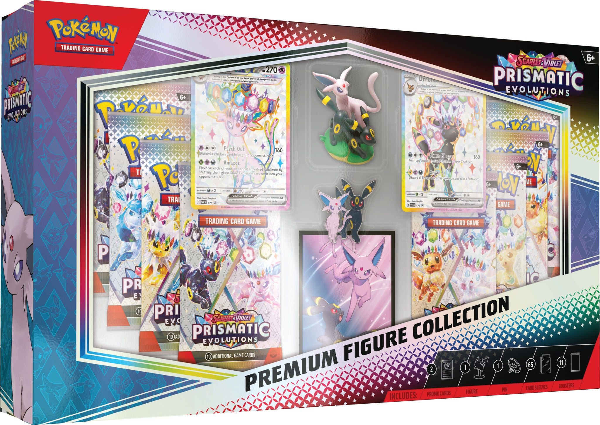 Pokemon TCG: Prismatic Evolutions Premium Figure Collection - Level Up ...