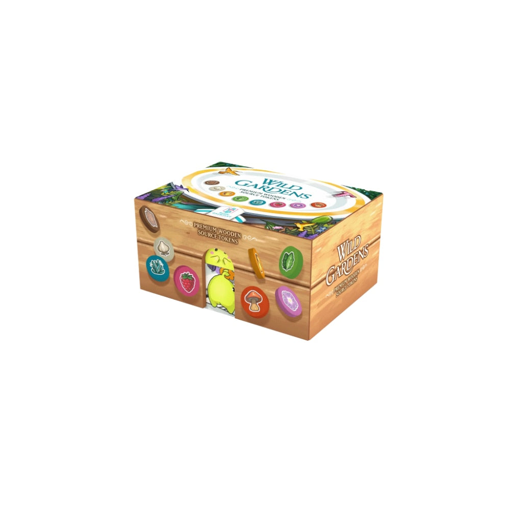 Wild Gardens - Premium Wooden Source Token Pack