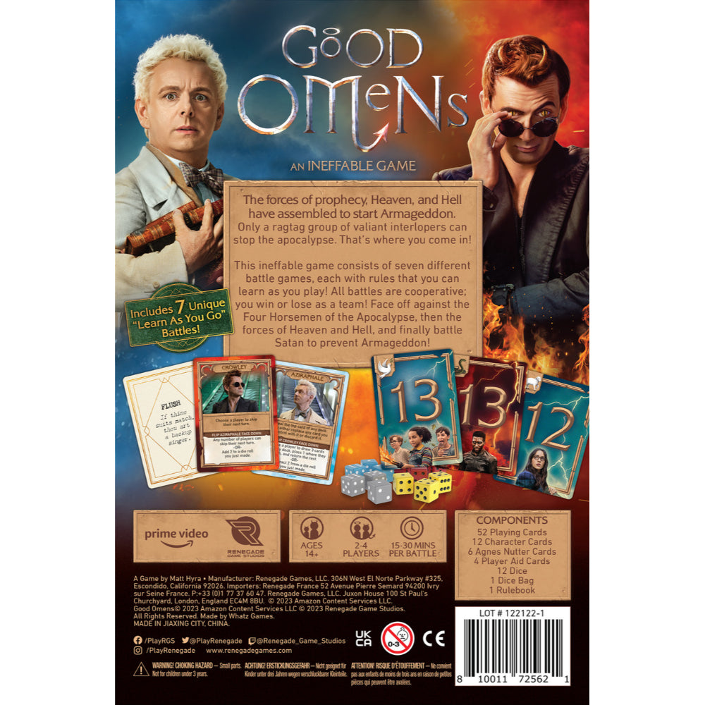 Good Omens: An Ineffable Game