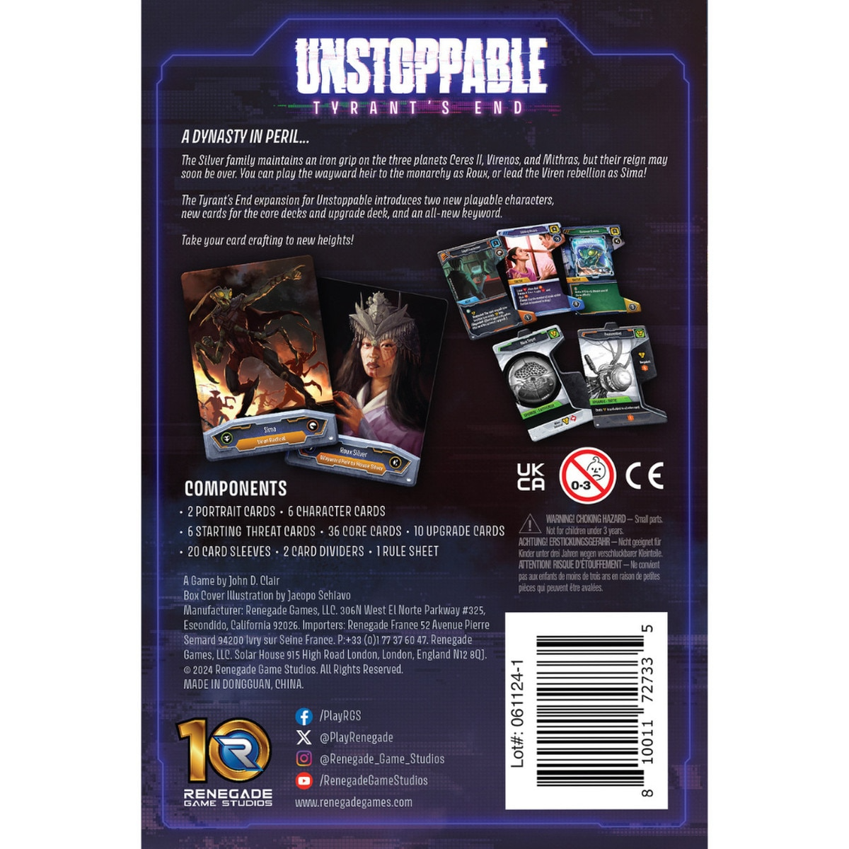 Unstoppable - Tyrant's End Expansion