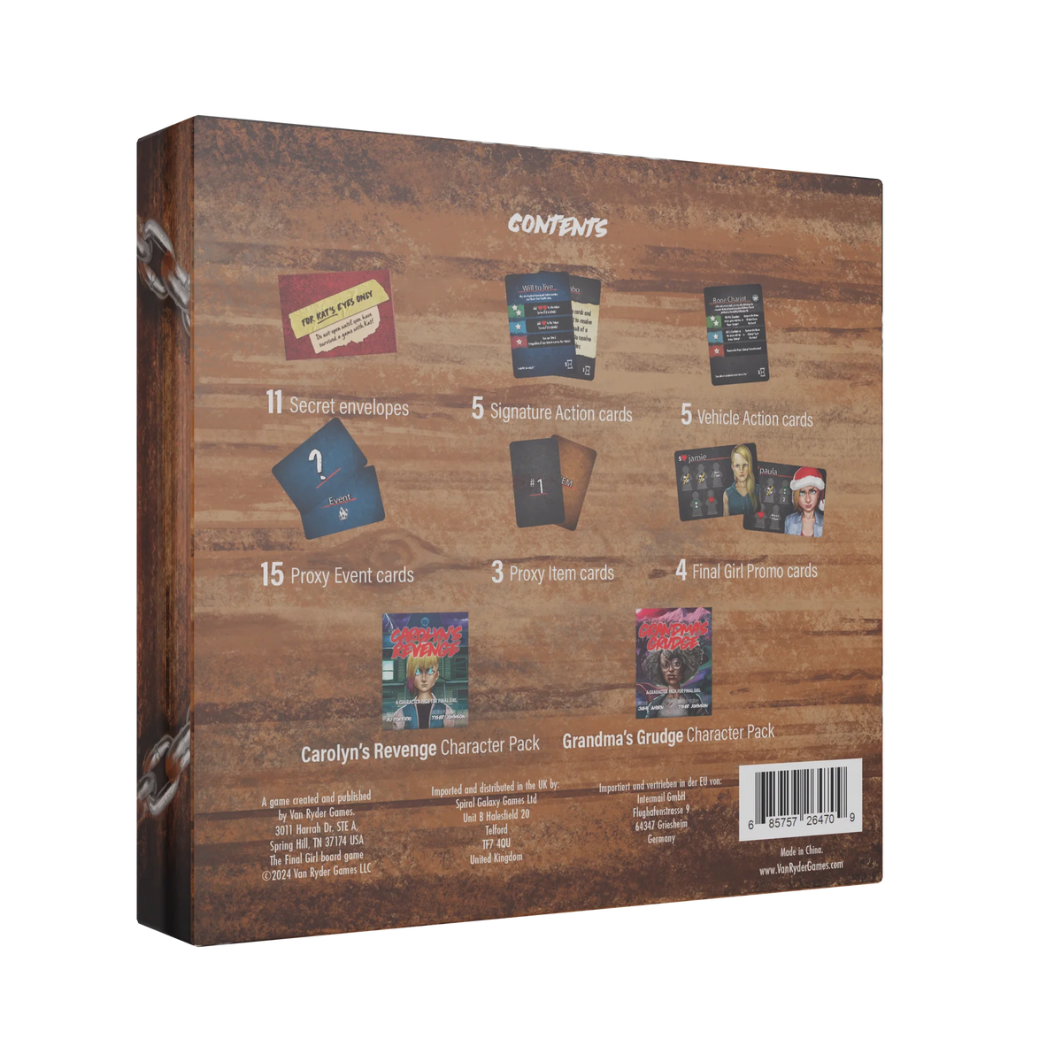 Final Girl - Guest Stars Box