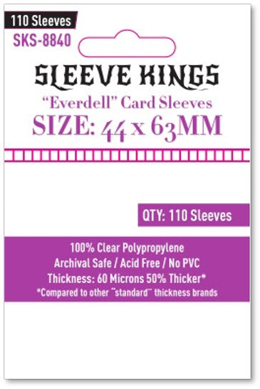 Sleeve Kings | Everdell Mini Compatible Sleeves (44 x 63mm)