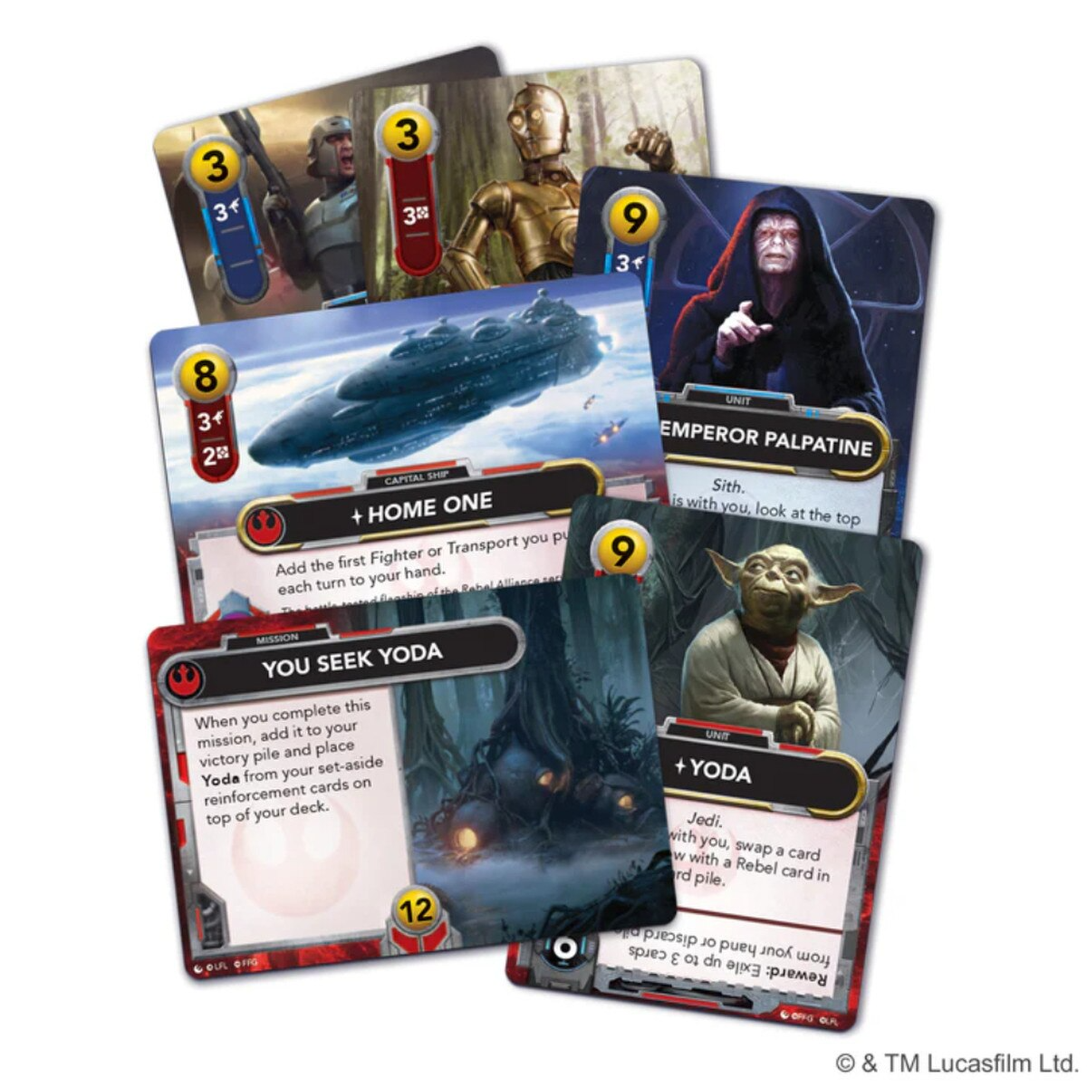 Star Wars: The Deck-Building Game - Rebel & Empire Reinforcements Expansion