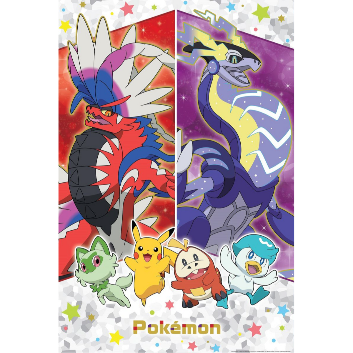 Pokemon Poster - Scarlett and Violet