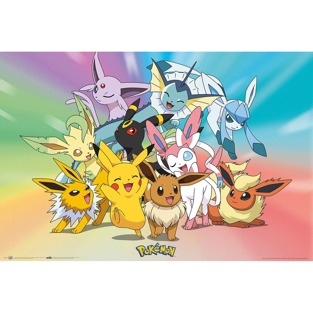 Pokemon Poster - Evolutions