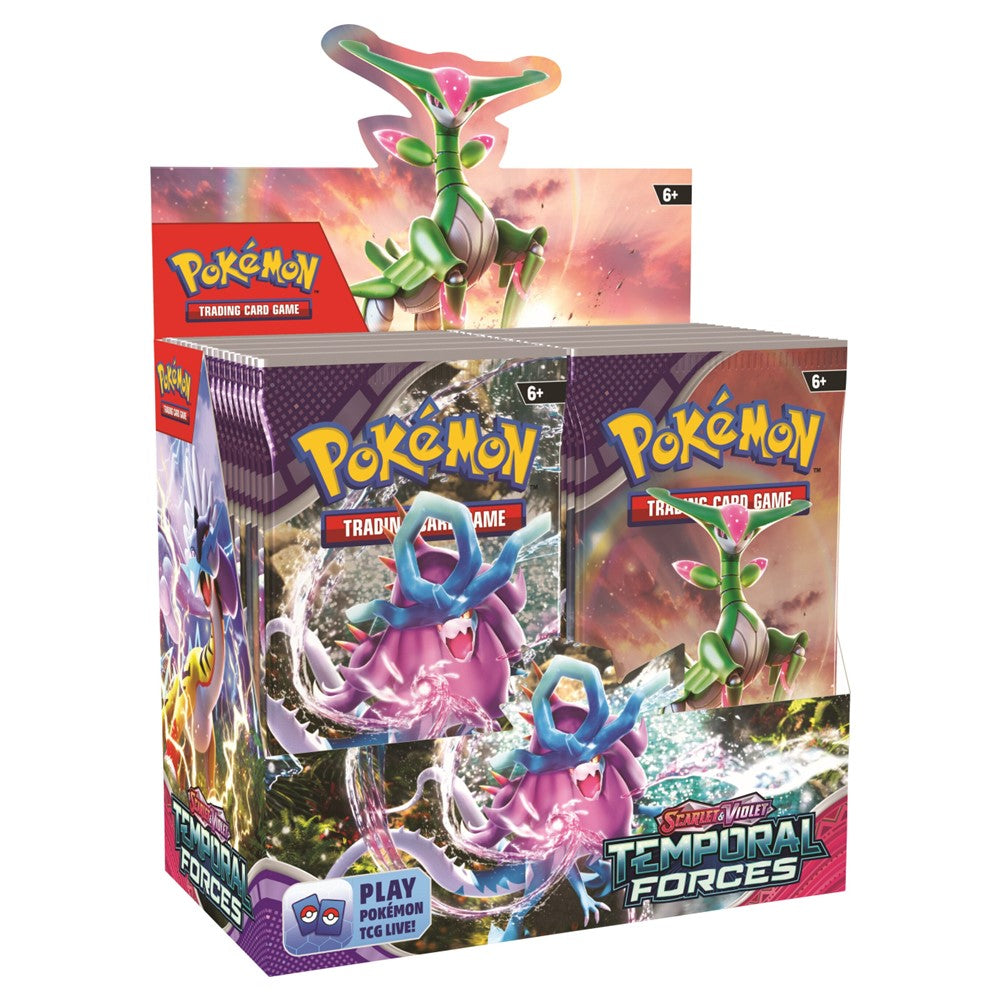 Pokemon TCG Scarlet & Violet - Temporal Forces - Booster Box