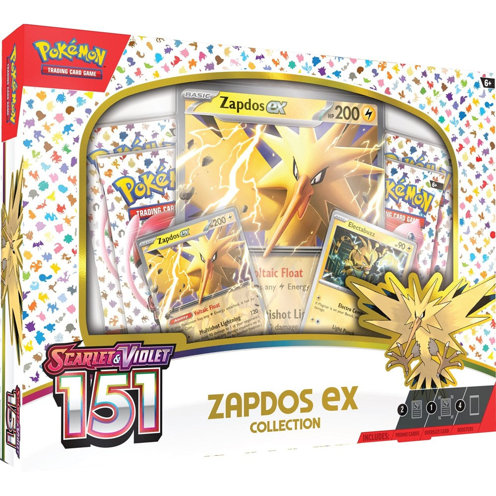 Pokémon: Scarlet &amp; Violet | 151 Zapdos EX Box