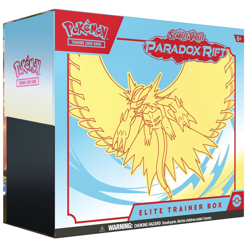 Pokémon TCG Scarlet Violet - Paradox Rift Elite Trainer Box - Roaring Moon