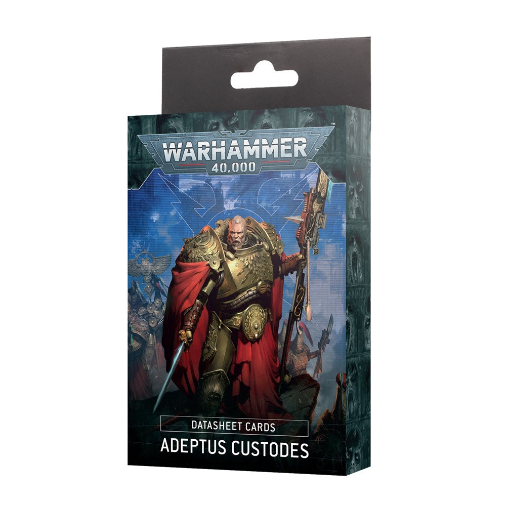Warhammer 40K: DATASHEET CARDS: ADEPTUS CUSTODES
