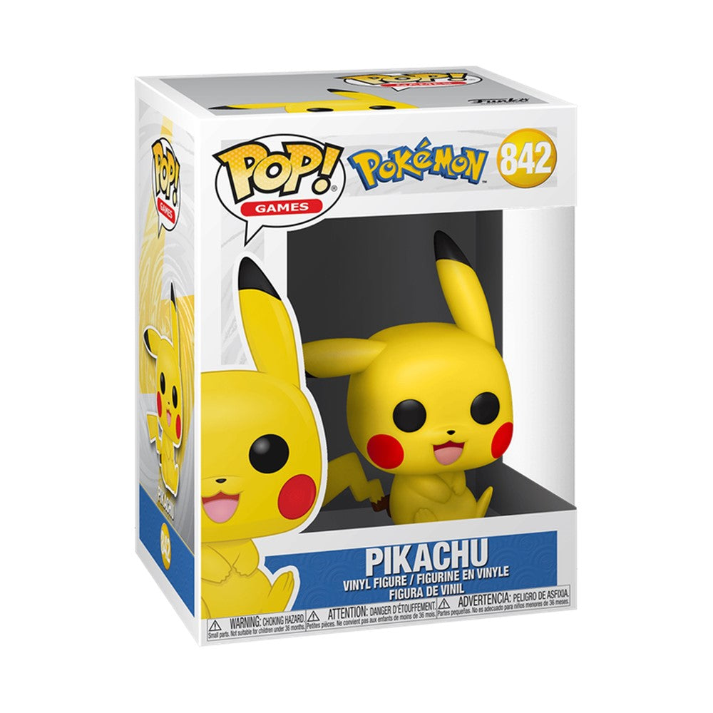 Funko POP! Games | Pokémon | Pikachu Sitting