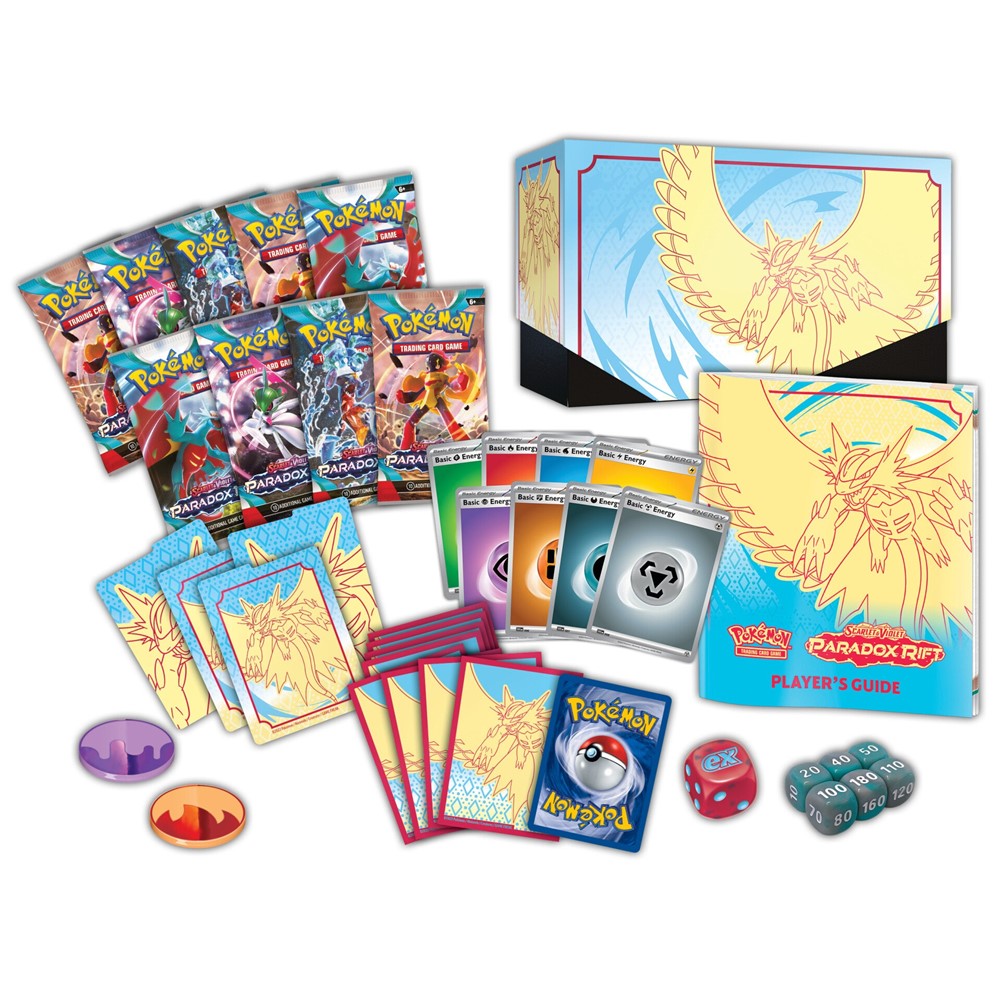 Pokmon TCG Scarlet Violet - Paradox Rift Elite Trainer Box - Roaring - Level Up Store Pokmon TCG Scarlet Violet - Paradox Rift Elite Trainer Box - Roaring - Level Up Store