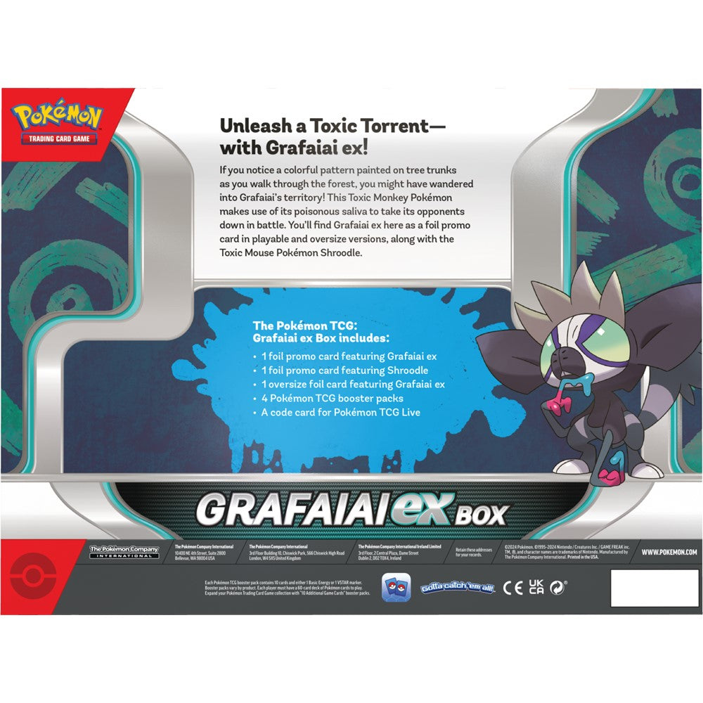 Pokemon Grafaiai ex Box