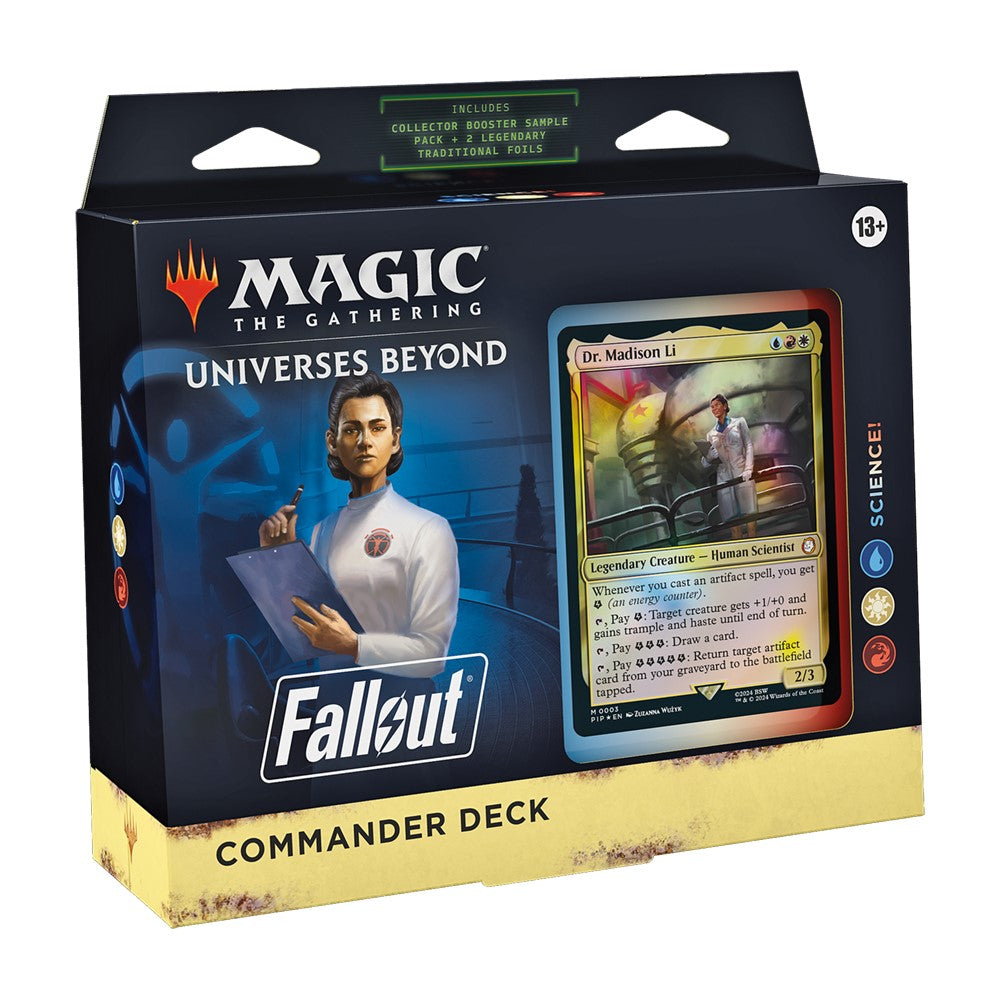 Magic The Gathering | Fallout | Commander Deck - Science! - Level Up Store