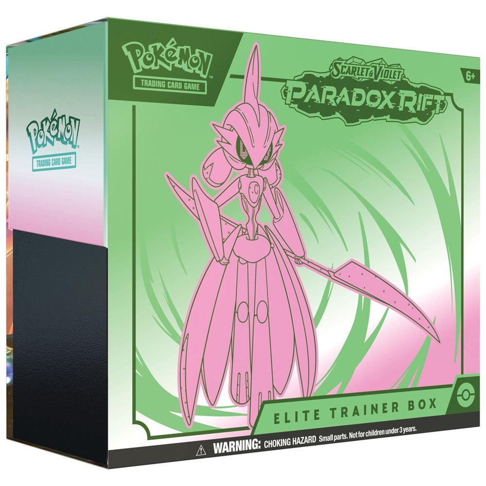 Pokémon TCG Scarlet Violet - Paradox Rift Elite Trainer Box - Iron Valiant