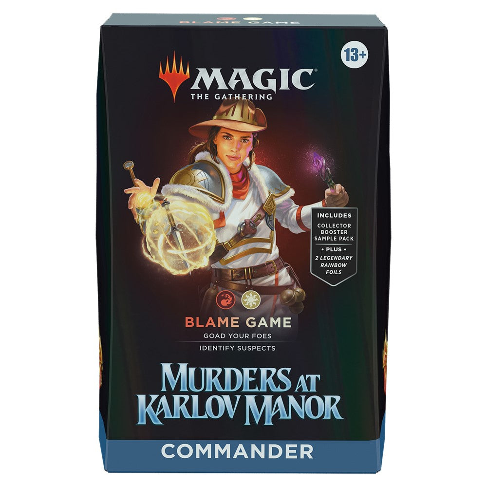 Magic The Gathering |  Murders at Karlov Manor | Commander Deck - Blame Game